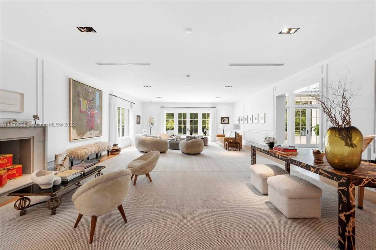 La casa de Elle Macpherson en Coral Gables.