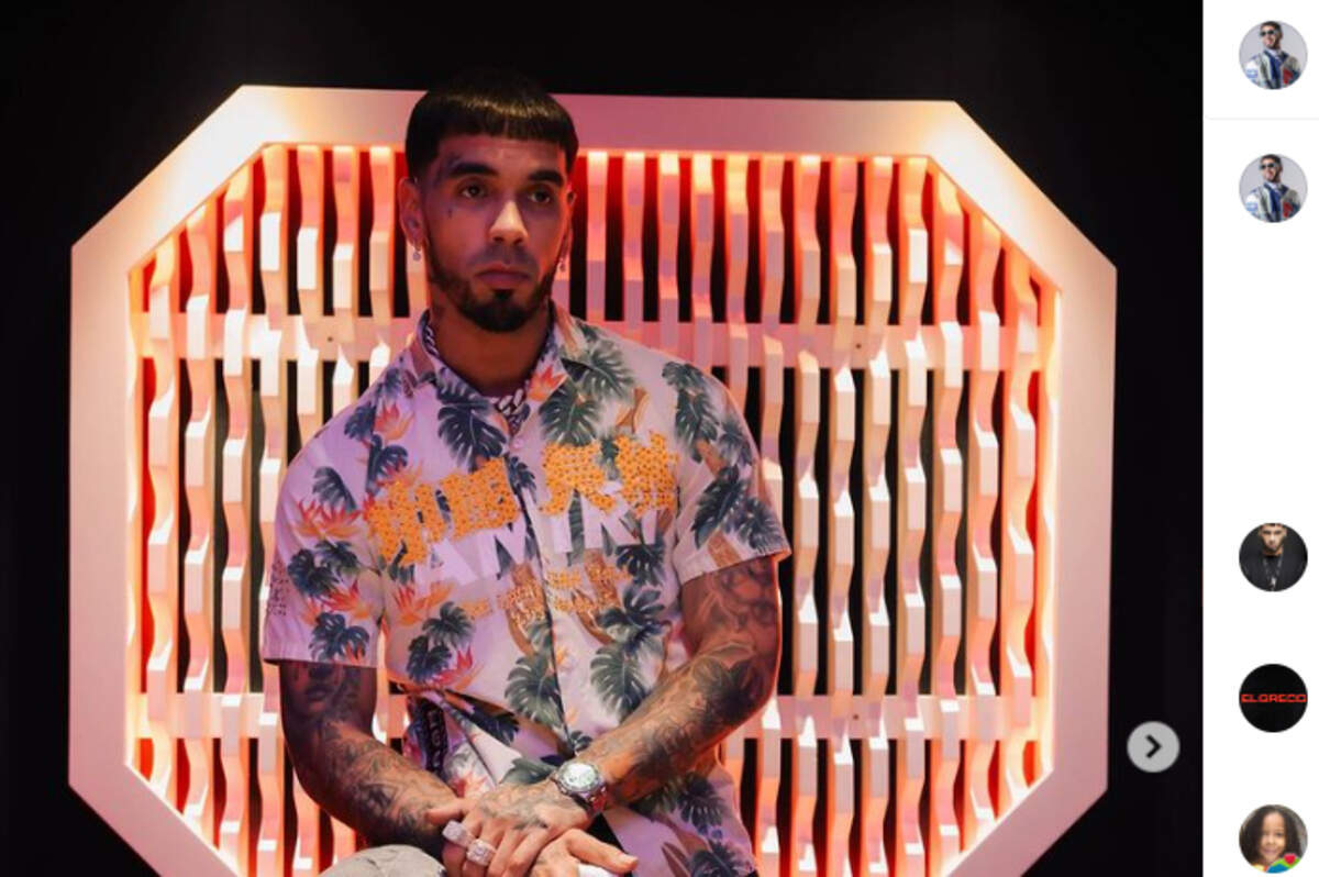 Anuel AA, captura de pantalla/Instagram