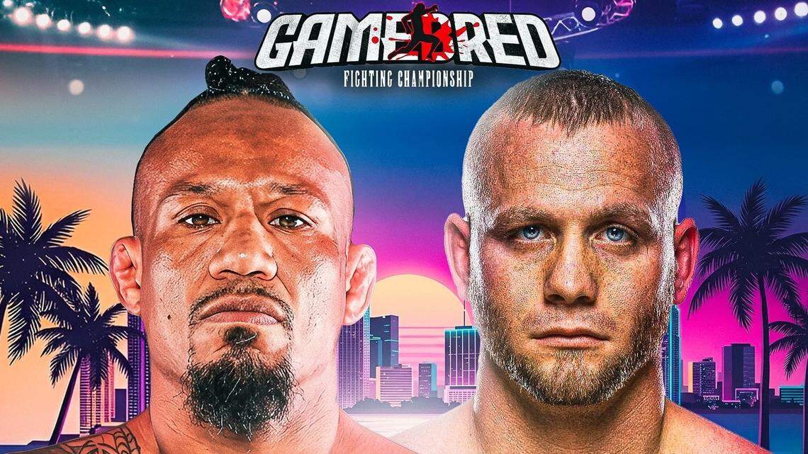 El veterano peruano Luis Palomino (izq.) enfrentará a Darrel Horcher el 1 de mayo en Miami, en la velada encabezada por Yoel Romero vs. Héctor Lombard. 