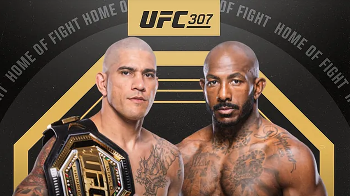 El brasileño Alex Pereira (izq.) se enfrentará a Khalil Rountree en la pelea estelar de la UFC 307, el sábado en Salt Lake City, Utah.