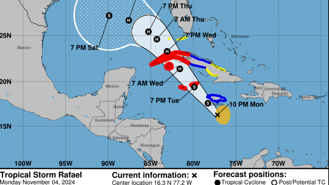 Otro huracán amenaza a Cuba, que aún se recupera de Oscar y colapso de red eléctrica