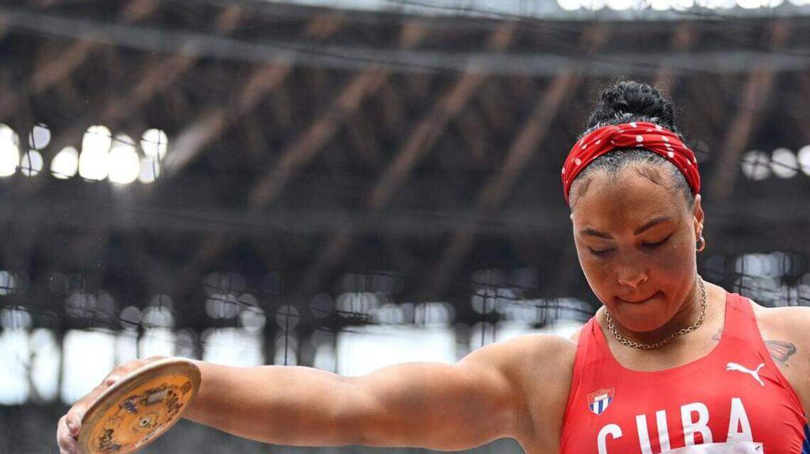 La cubana Yaimé Pérez, campeona mundial, relegada al bronce olímpico en disco