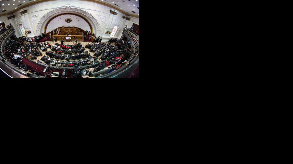 vista general de la Asamble Nacional de Venezuela