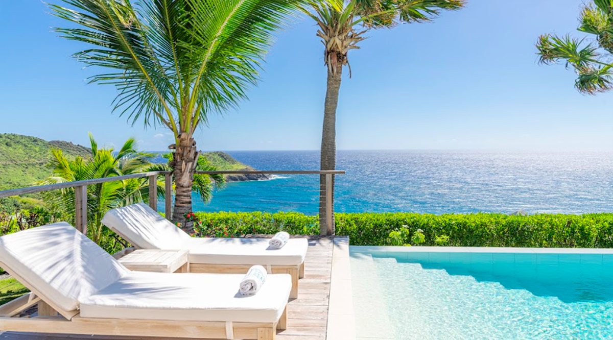 Le Toiny, en St Barth, privacidad con acento francés.