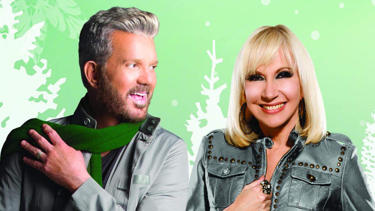 Willy Chirino y Lissette cantarán temas clásicos de Navidad y sus grandes éxitos.