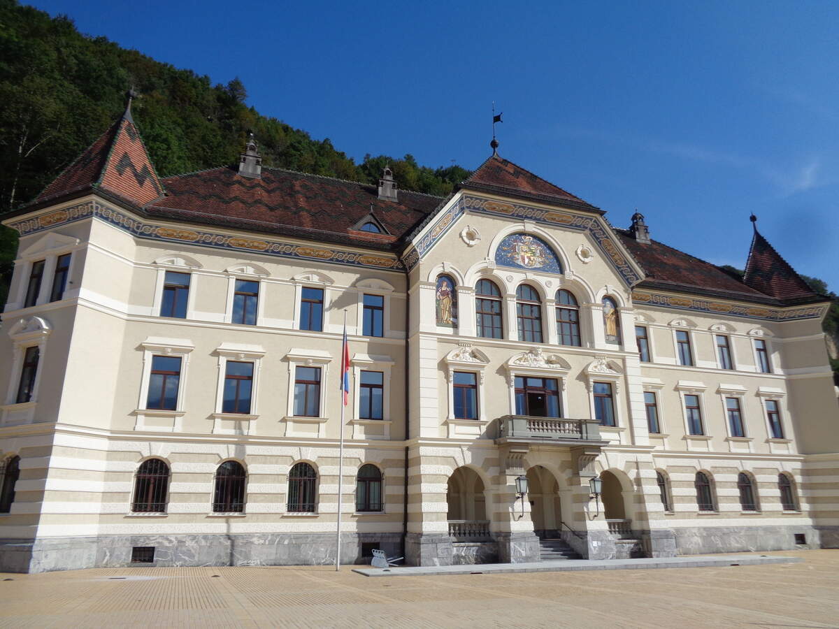 El Parlamento de Vaduz.