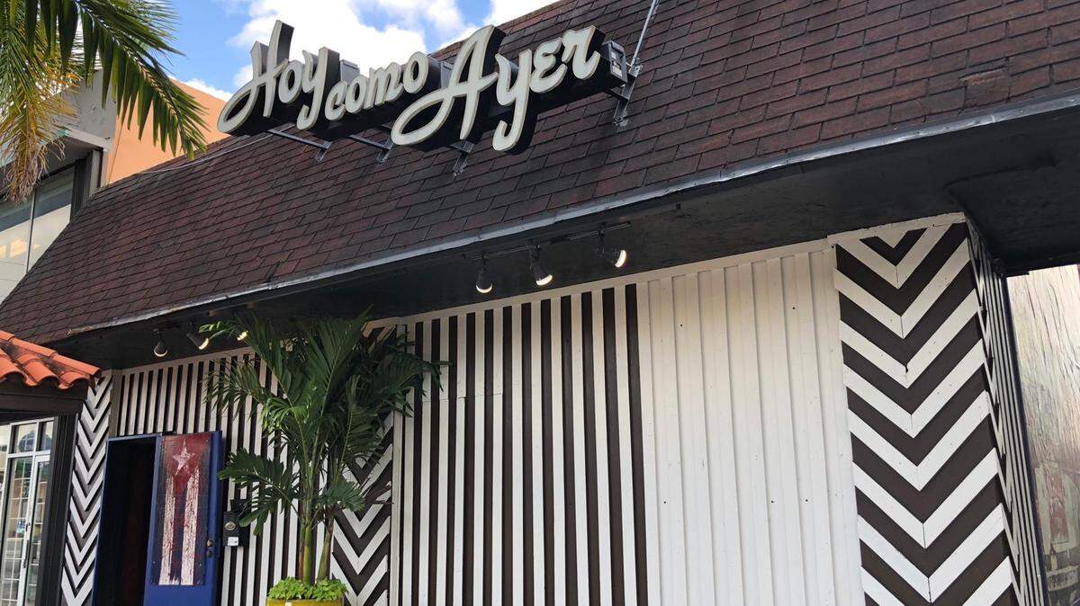 Hoy Como Ayer closed five years ago and now is reopening with new management.
