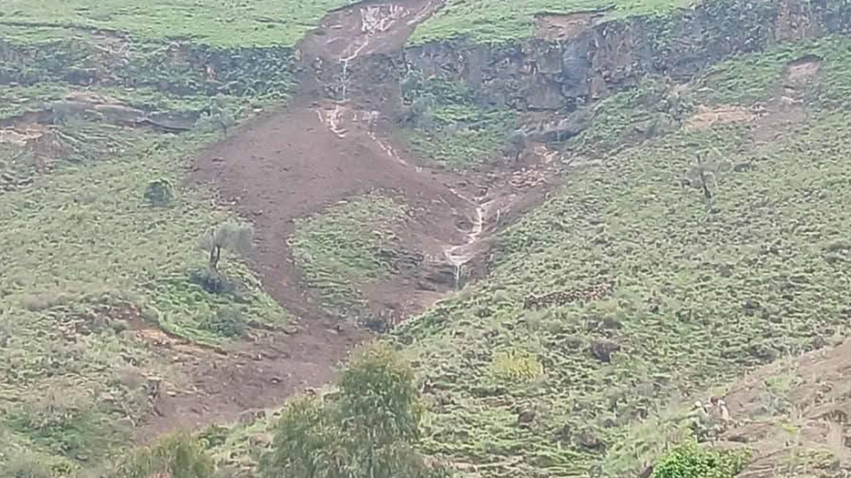 Un deslizamiento de tierra provocado por fuertes lluvias sepultó el pasado domingo la aldea de Tarsin, en el oeste de Sudán, provocando la muerte de unas mil personas y dejando un solo sobreviviente, según informó este martes el Movimiento Ejército de Liberación de Sudán en un comunicado.