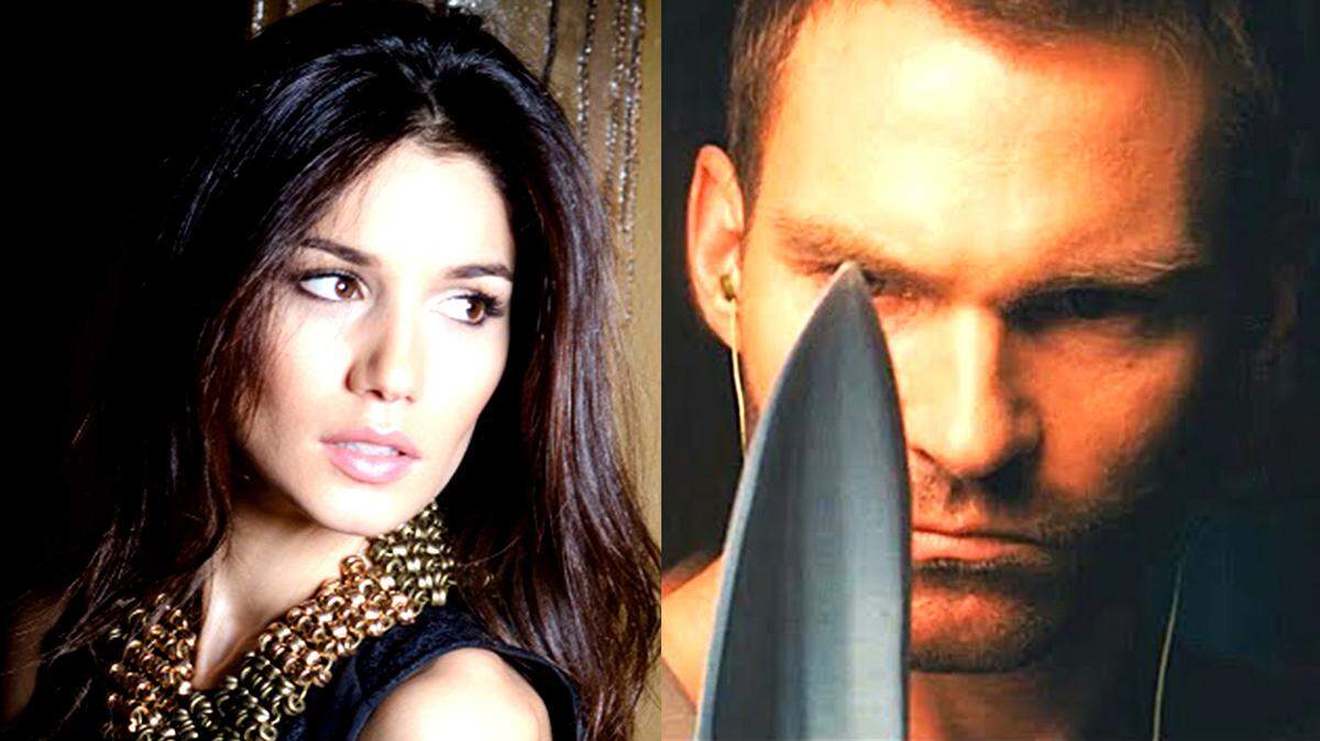 Mariela Garriga y Seann William Scott.