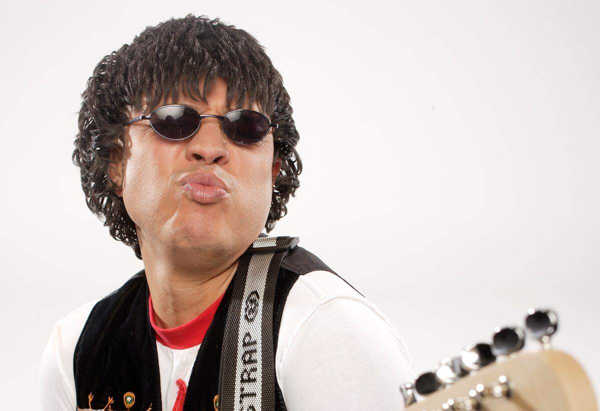 Alexis Valdés como el personaje de Cristinito.