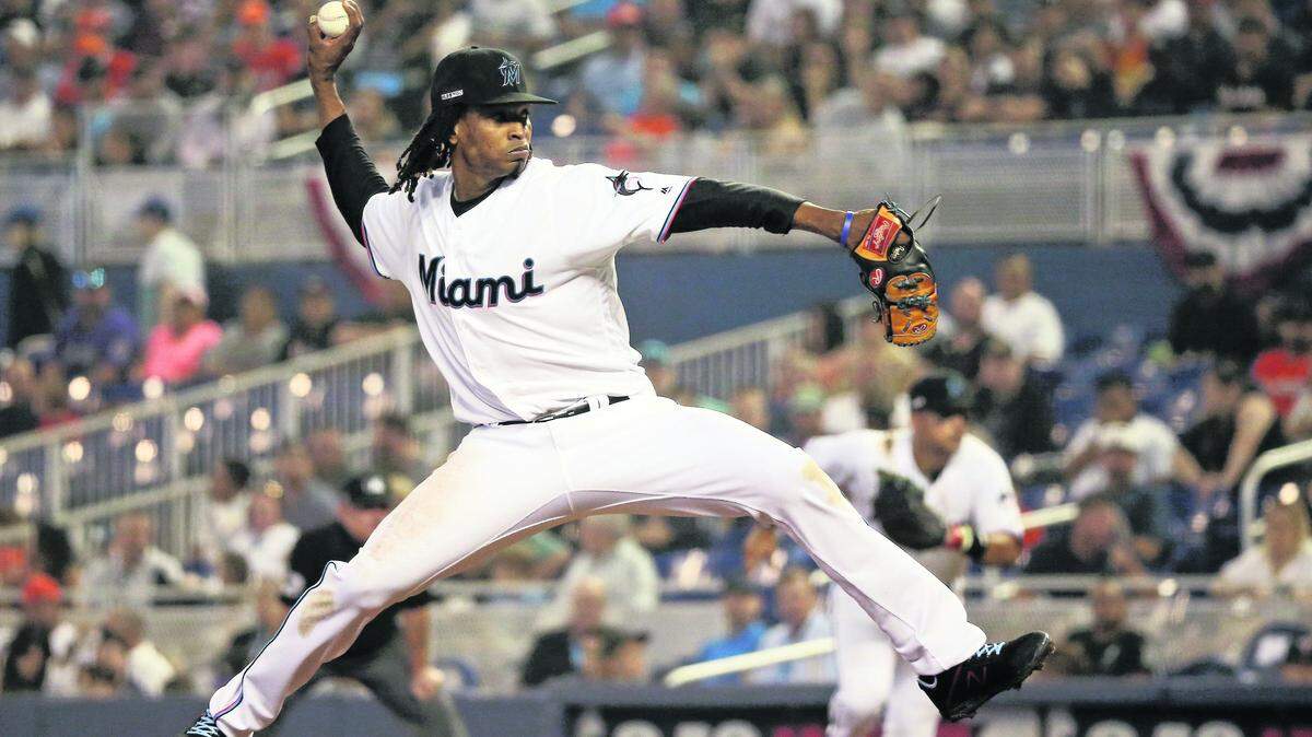 Miami Marlins starting pitcher Jose Ureña has been placed on the 60-day Injured List with a herniated disc in his lower back.