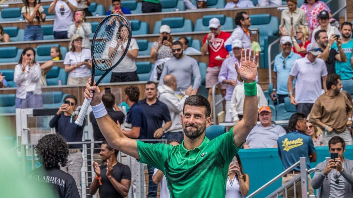 Djokovic busca el título 100 de su brillante carrera en la final del Miami Open. Un joven león de 19 años tiene otros planes