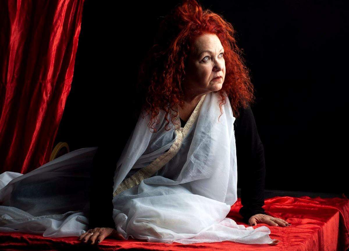 Miriam Bermúdez interpreta a Clitemnestra en ‘El crimen’.