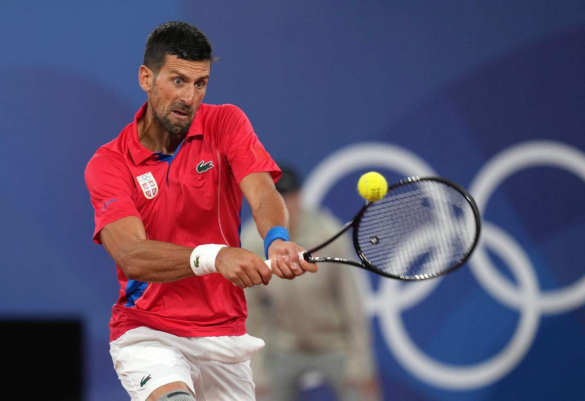 &nbsp;El serbio Novak Djokovic superó 6-0, 6-1 al australiano Matthew Ebden, el 27 de julio de 2024 en París.