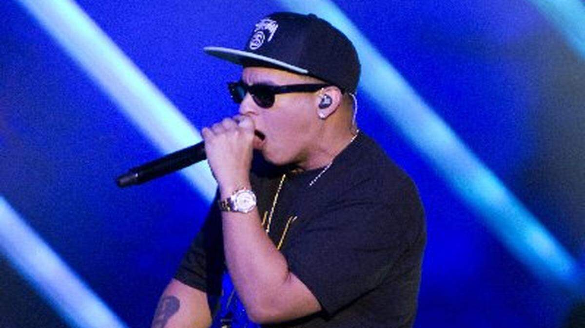 El reguetonero puertorriqueño Daddy Yankee ensalla para los Premios Billboard Latino 2013.