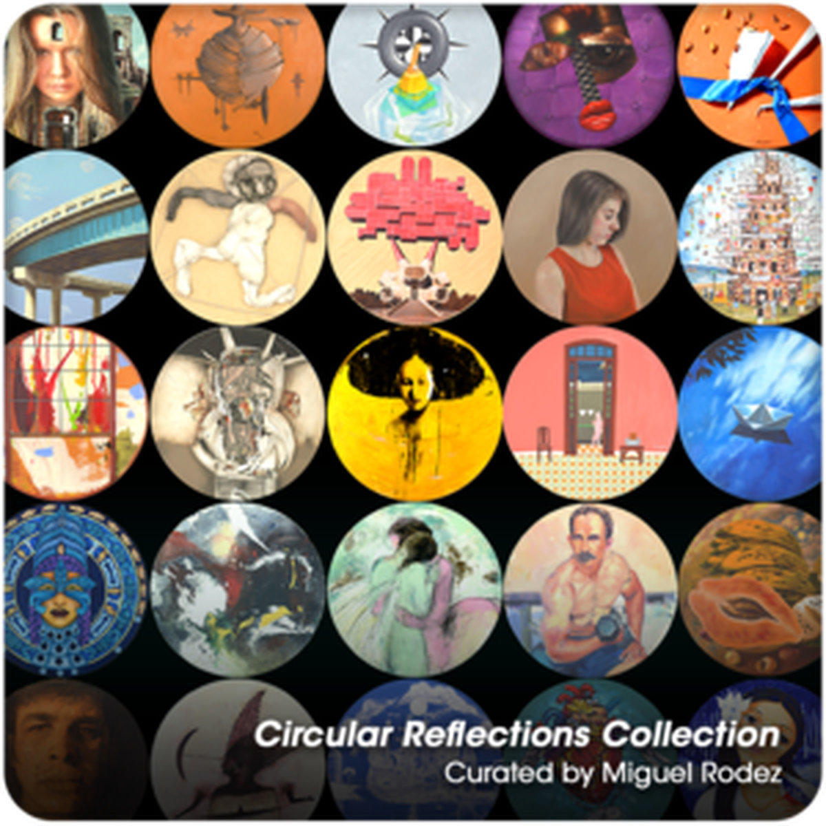 Arte cubano contemporáneo en “Circular Reflections” en la Biblioteca Regional de Westchester.