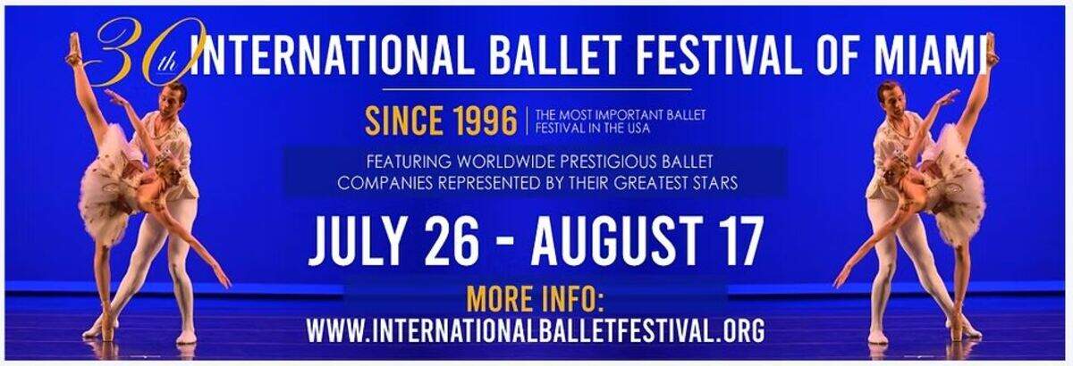 30º Festival Internacional de Ballet de Miami 2025 en el Hispanic Cultural Center.