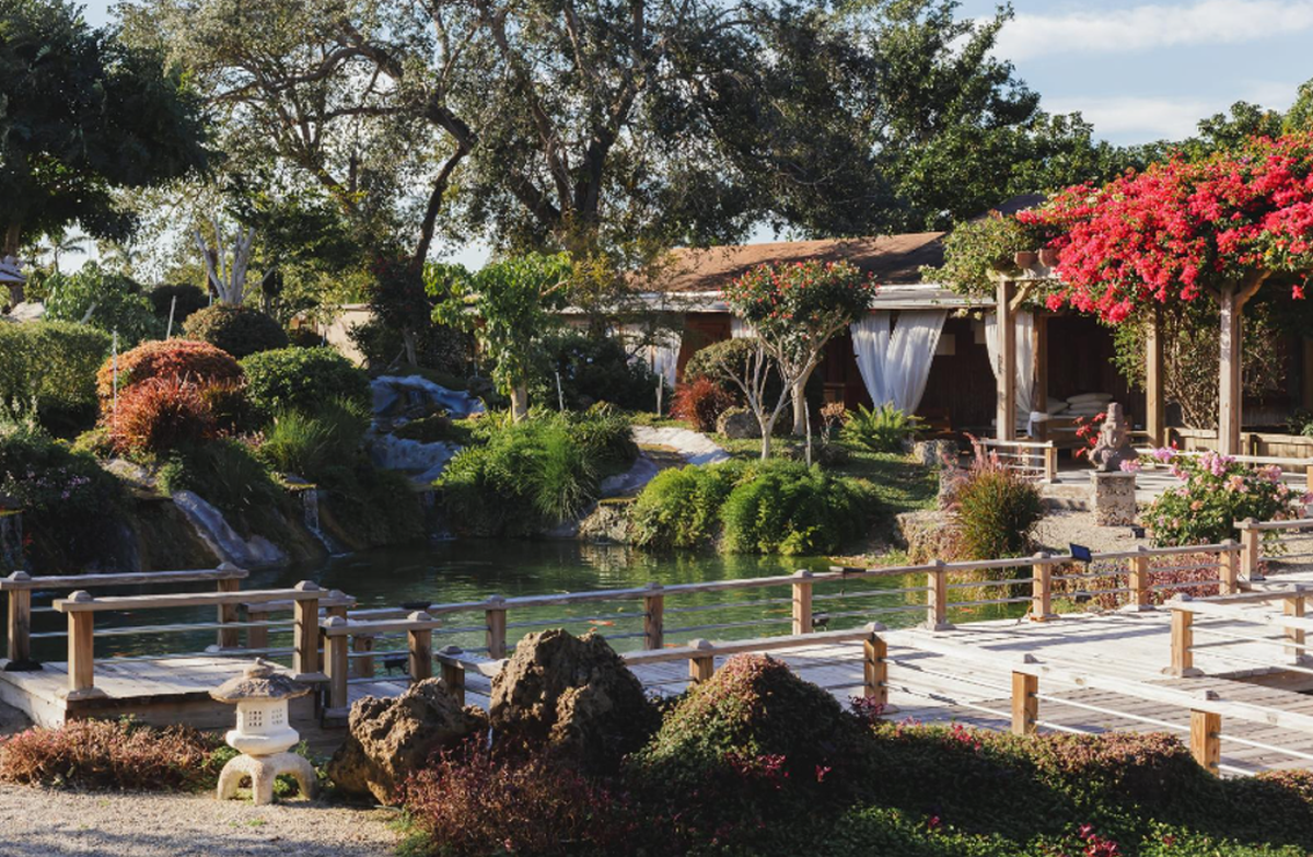 Redland Koi Garden es una jardín escondido en Homestead que vale la pena por su ambiente sereno.
