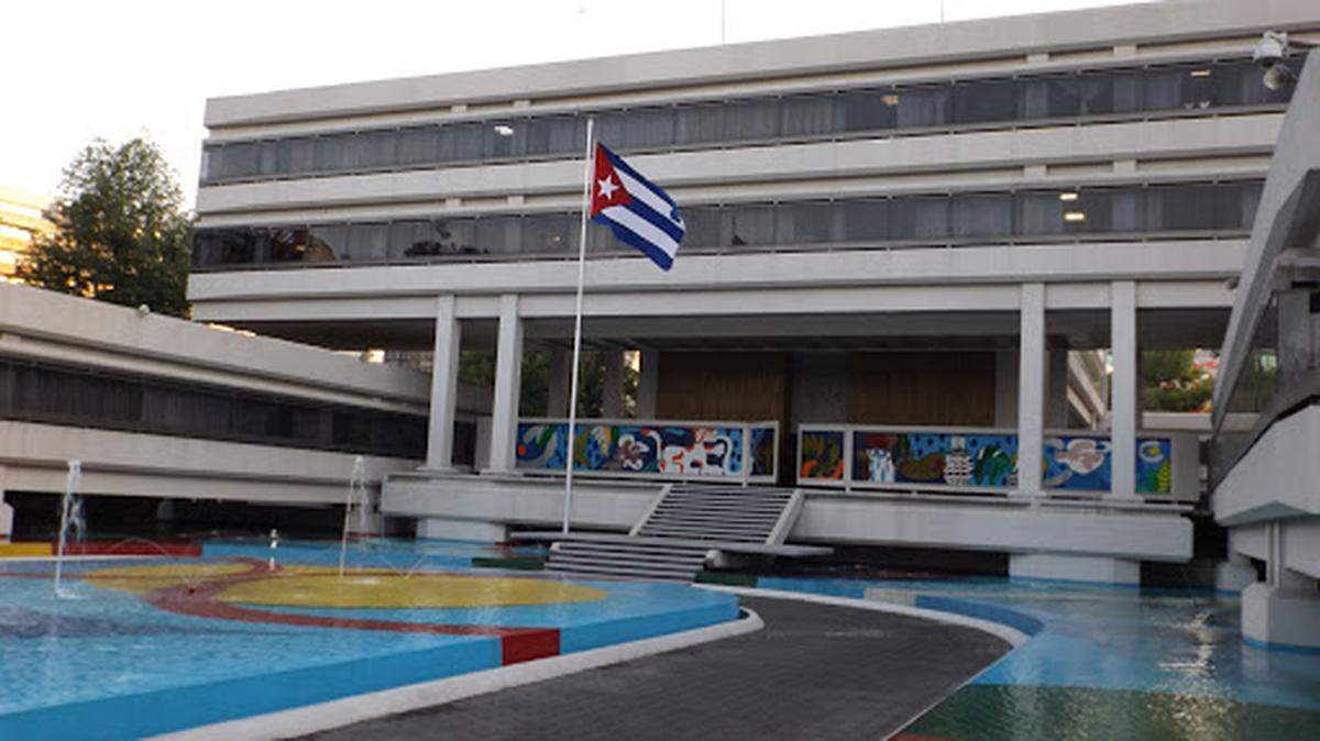 Embajada de Cuba en México.