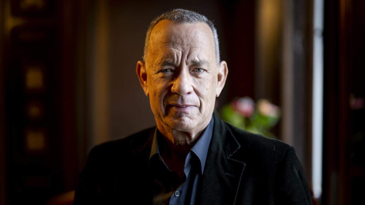 El actor estadounidense Tom Hanks, fotografiado en el Grand Hotel de Estocolmo, Suecia, el 14 de diciembre de 2022, con motivo del estreno de A Man Called Otto.