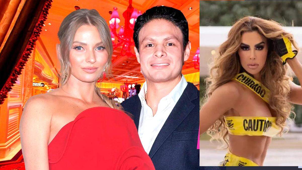 Irina Baeva, Giovanni Medina y Ninel Conde.