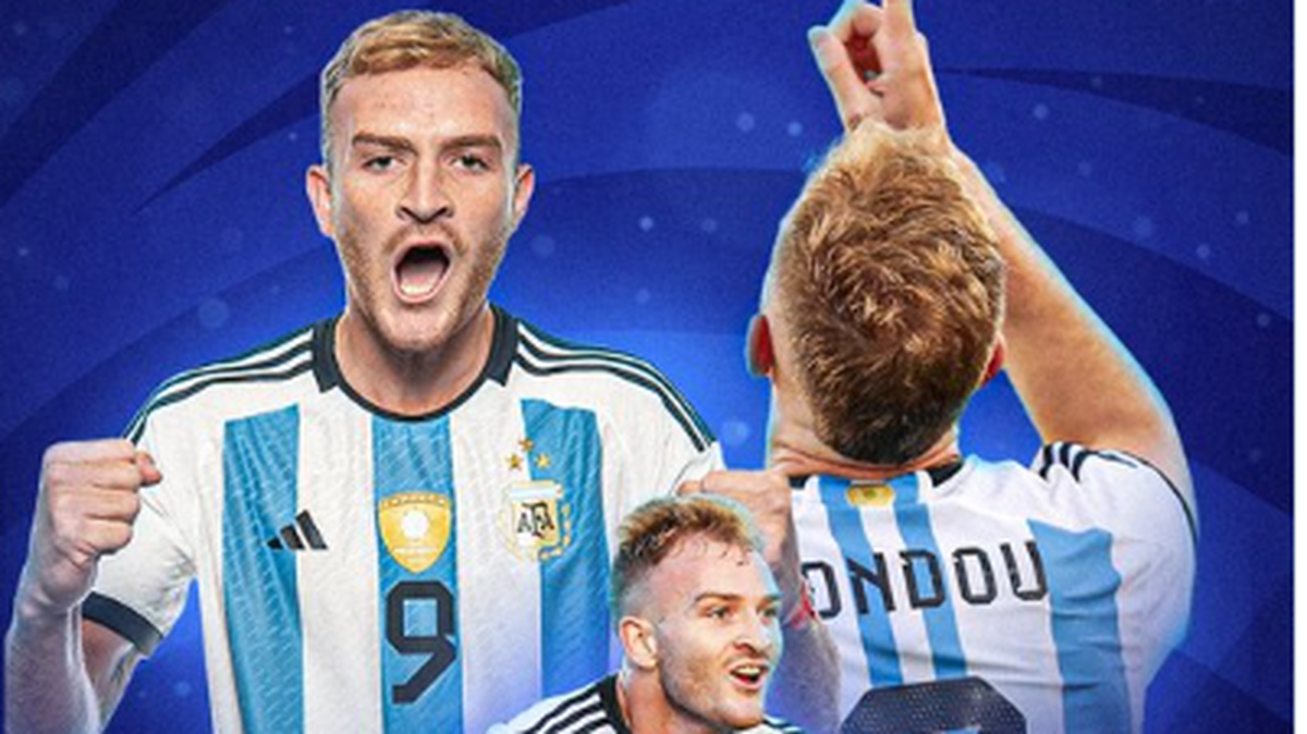 El bicampeón del fútbol olímpico no podrá defender la medalla de oro. Con un gol del delantero Luciano Gondou a los 78 minutos, Argentina derrotó el domingo 1-0 a Brasil y se clasificó a los Juegos de París 2024.