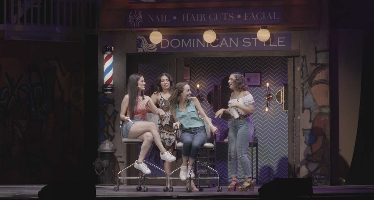 ‘In The Heights’ . Con Lauren López, Lauren Morgan, Yanet Felipe e Isidora Miranda.