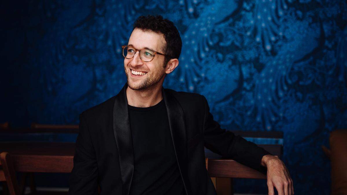 Chad Goodman, director artístico de Illuminarts y la Elgin Symphony Orchestra.