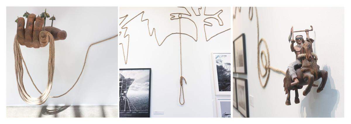 ‘El paisaje que me ata’ de Fernando Rodríguez, en el Espacio 23, forma parte de la exhibición de arte cubana “You Know Who You Are”.