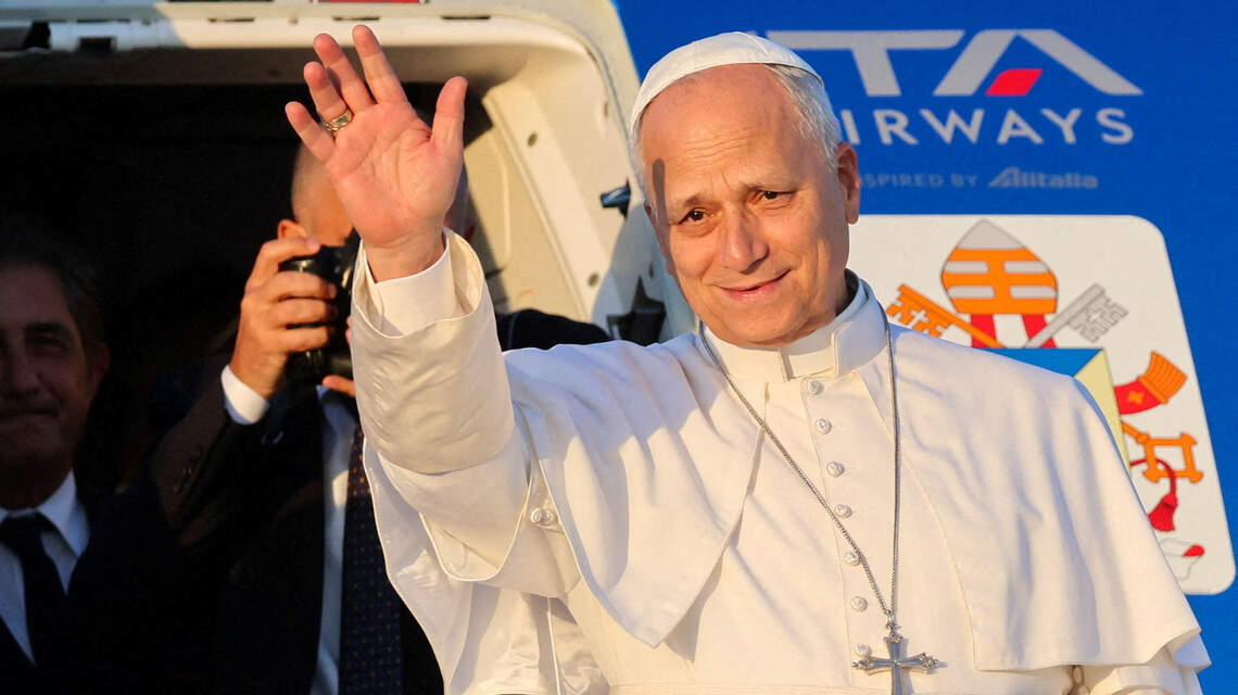 El papa León llega a Francia para abordar la paz, la IA y los escándalos de abusos