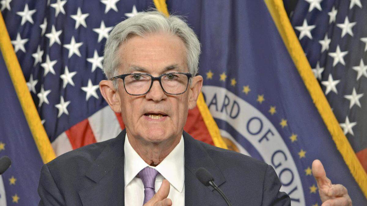 Jerome Powell, presidente de la Reserva Federal, ofrece una conferencia de prensa el 18 de septiembre de 2024, en Washington, D.C.
