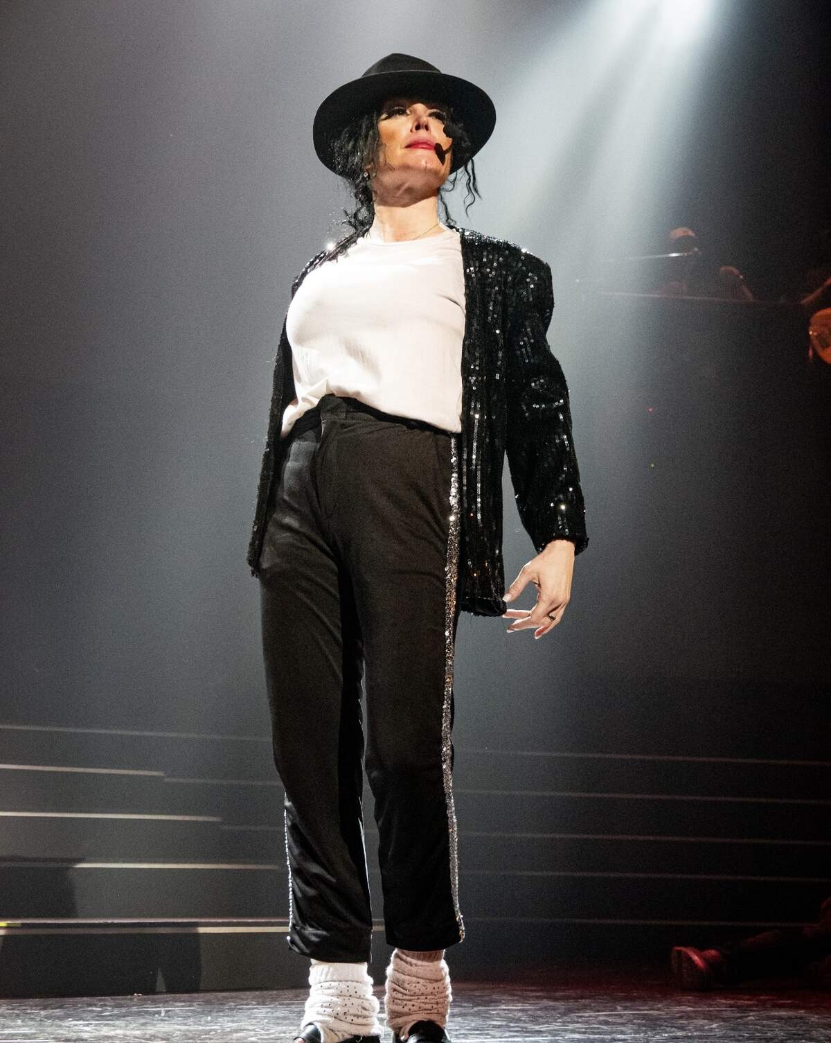Fátima Flórez como Michael Jackson.