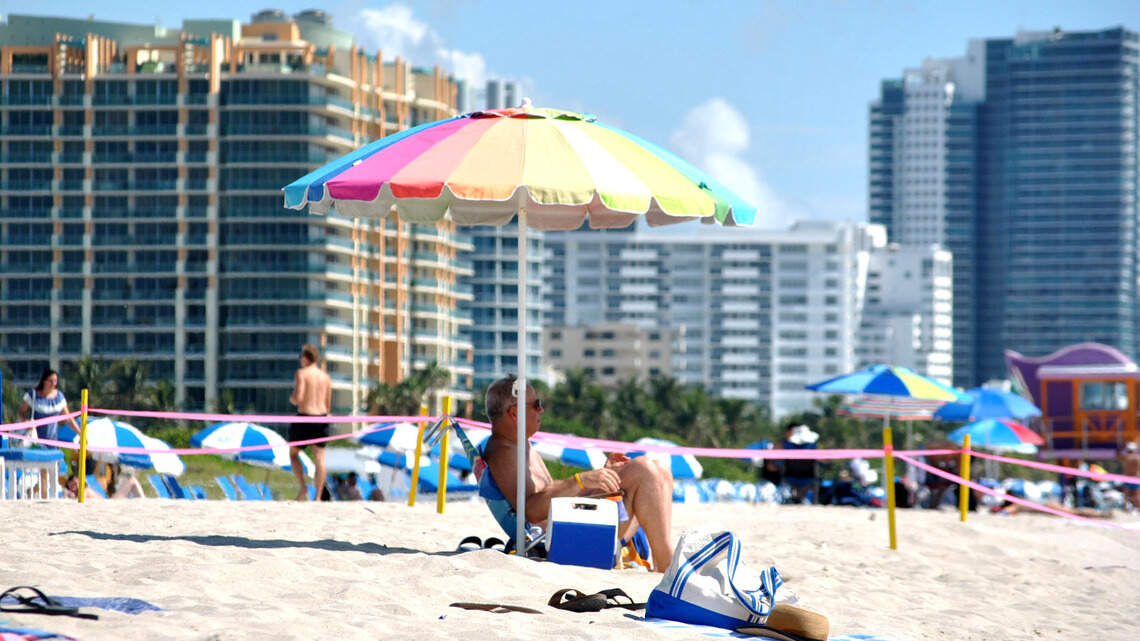 El sur de Florida está a un paso de igualar un récord histórico de calor