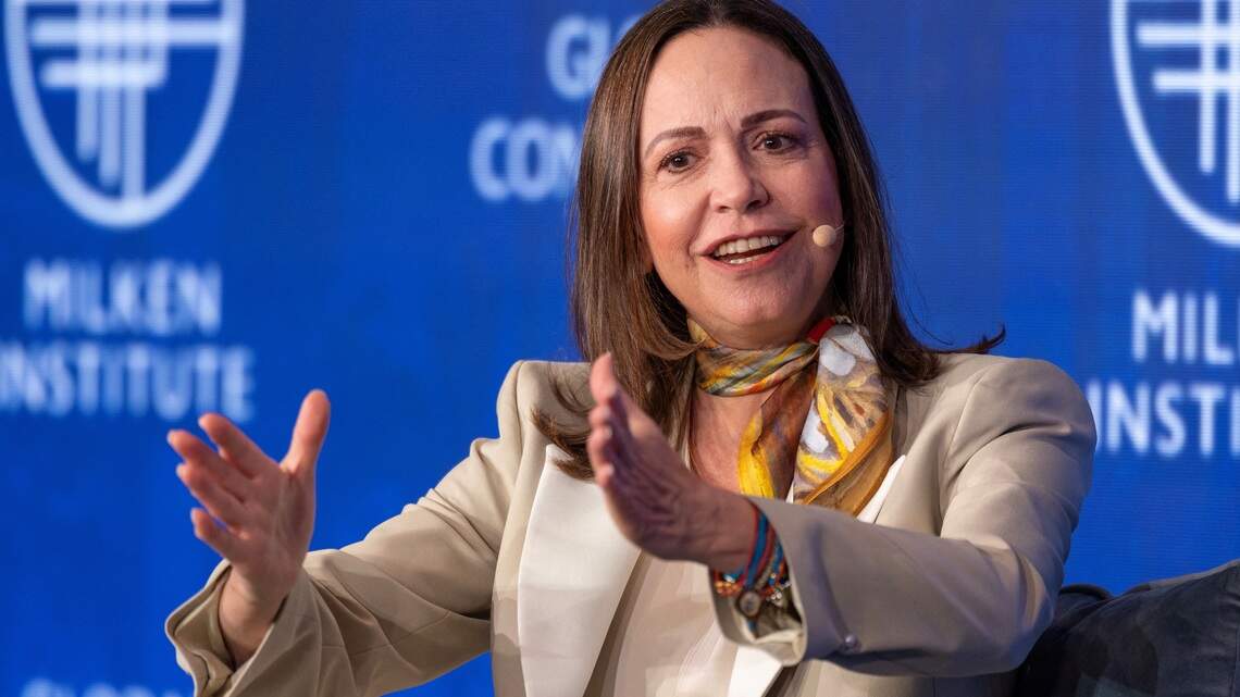 Venezuela “necesita mucho más que dinero”, dice líder opositora Machado tras acuerdo con EEUU