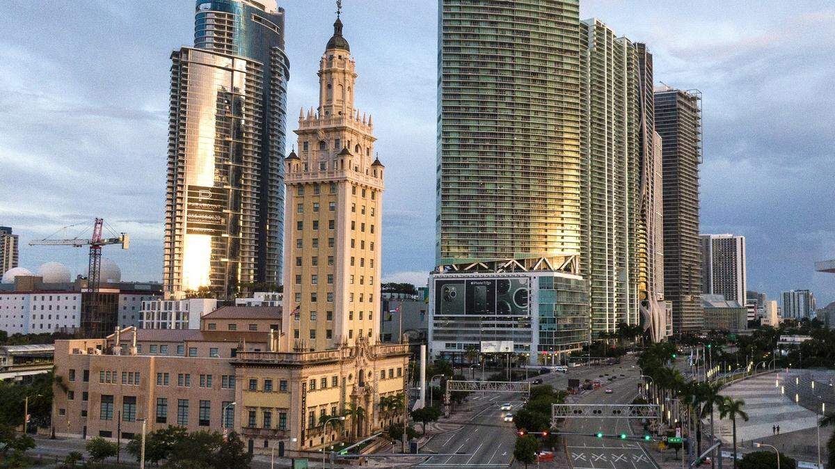 Opened in 1925, the Freedom Tower still stands tall in Miami’s skyline.