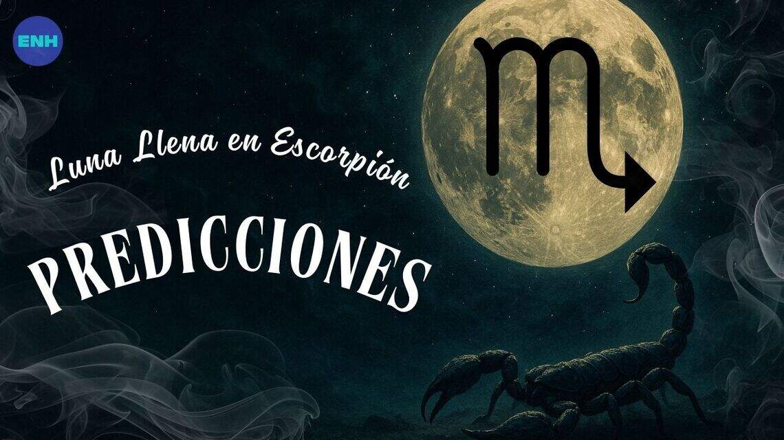 Luna Llena en Escorpio: cuando el cielo se convierte en una telenovela cósmica