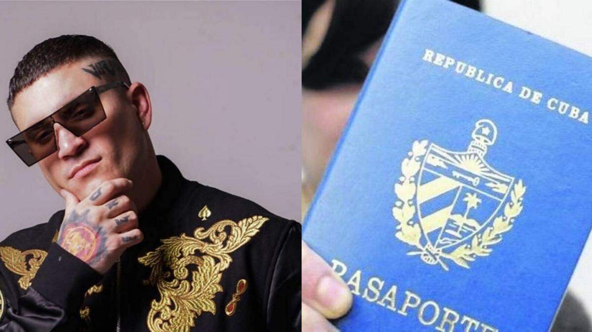 El reguetonero cubano Osmani García quemó su pasaporte cubano en una entrevista para el podcast de los Pichy Boys. 
