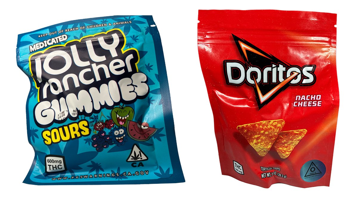 La Comisión Federal de Comercio y la Administración de Alimentos y Medicamentos enviaron cartas a vendedores de productos que tienen cannabis y que están usando envases que imitan los de algunos alimentos o entre los niños.