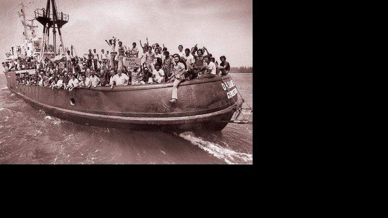 El éxodo cobró vidas en la isla y por naufragios