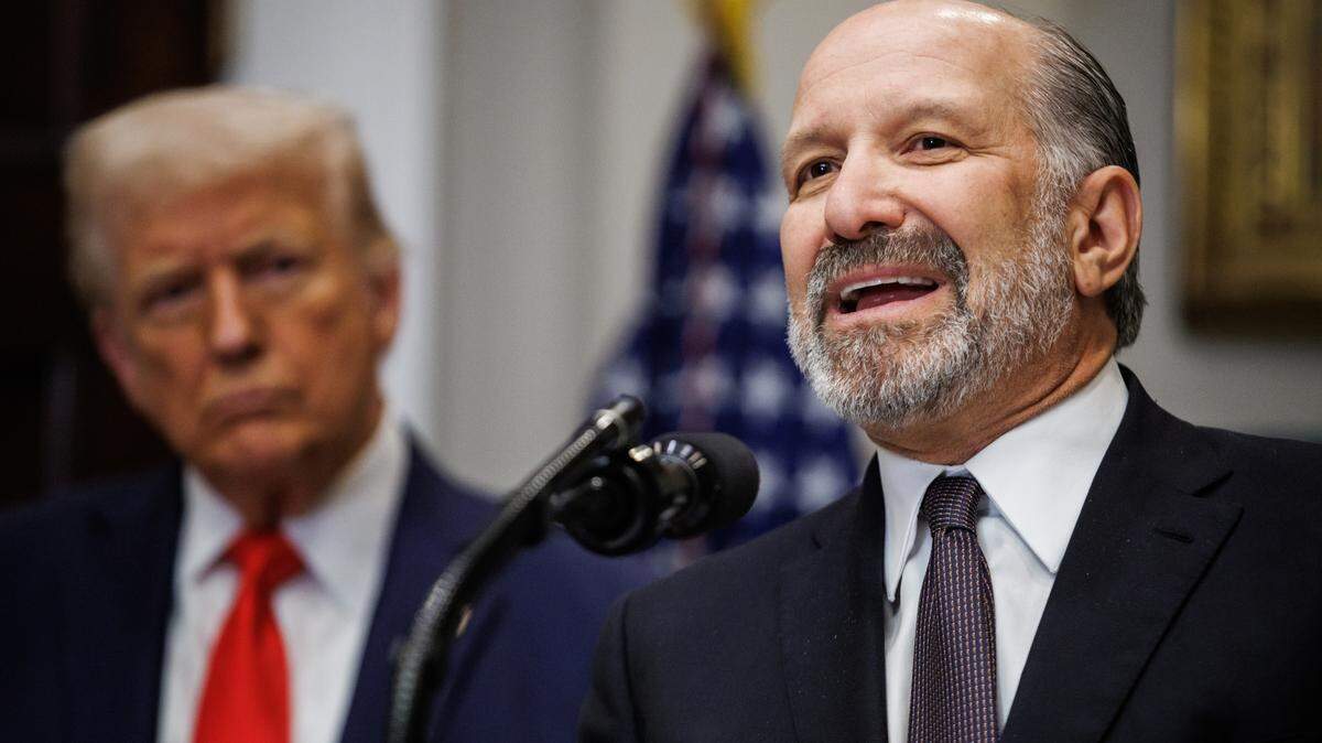 El secretario de Comercio, Howard Lutnick en la Casa Blanca el 3 de marzo de 2025.