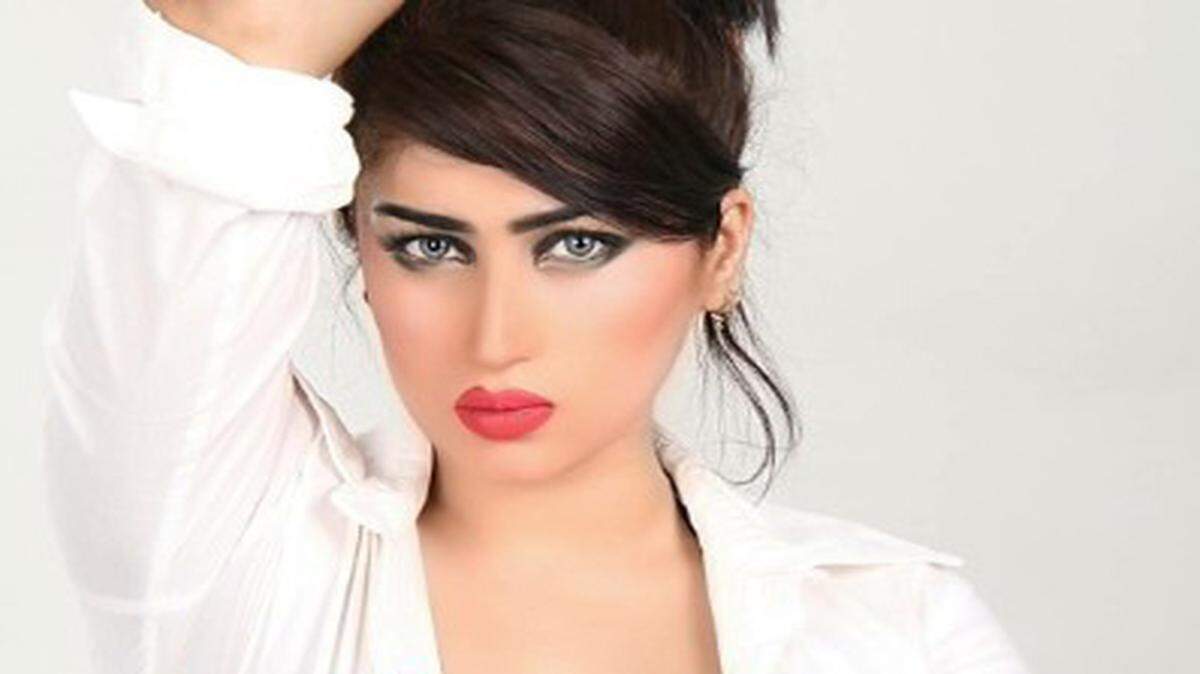 La modelo y sensación de las redes sociales Qandeel Baloch.