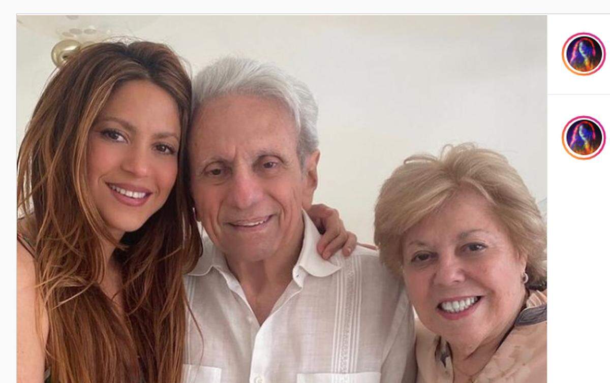 La cantante Shakira rindió un homenaje a su padre, William Mebarak, para celebrar su 90 cumpleaños, y lo llamó su “mejor amigo”.