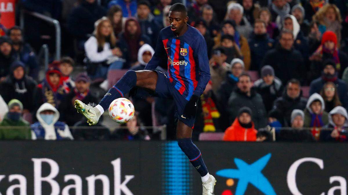  El Barcelona venció este miércoles 1-0 a la Real Sociedad en los cuartos de final de la Copa del Rey con un gol de Ousmane Dembélé en el minuto 52.