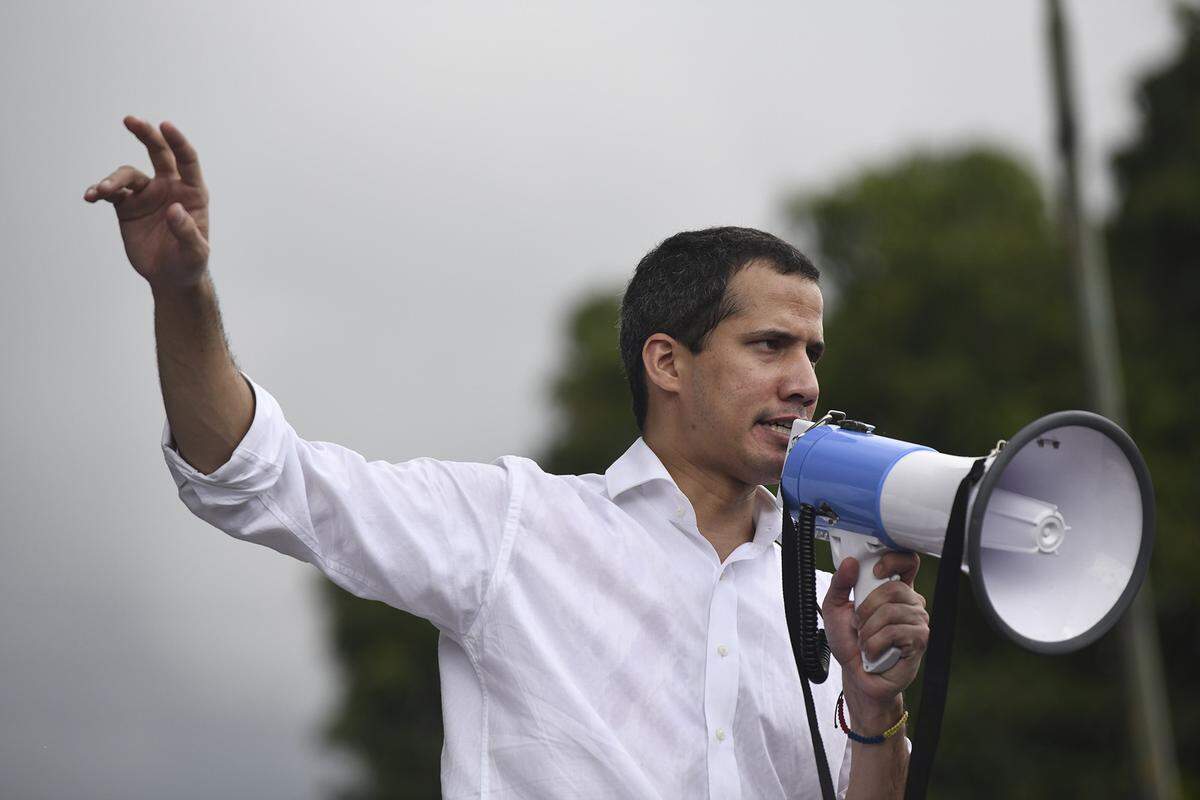El líder opositor venezolano Juan Guaidó.