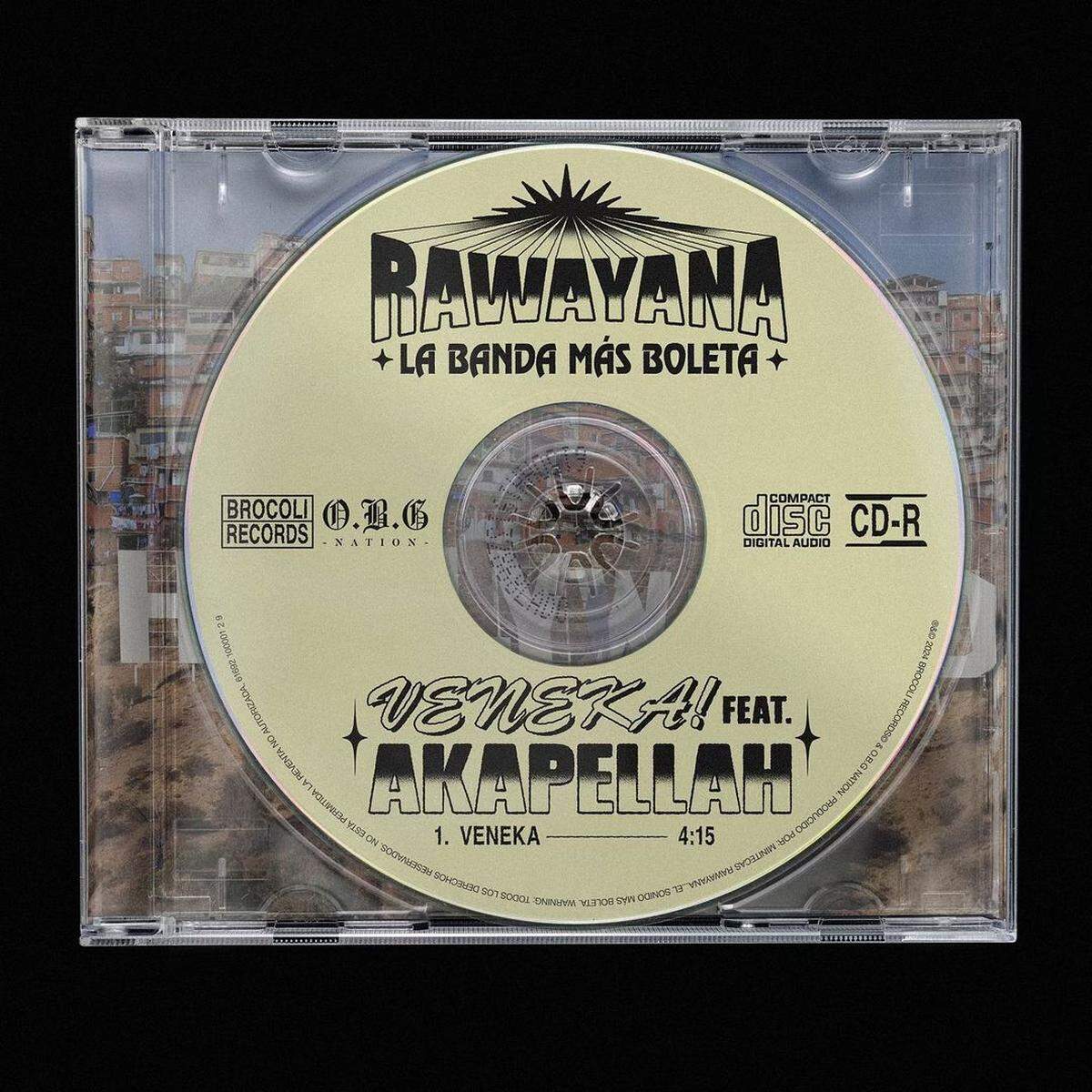 “VENEKA” es la nueva colaboración de Rawayana junto a Akapellah.