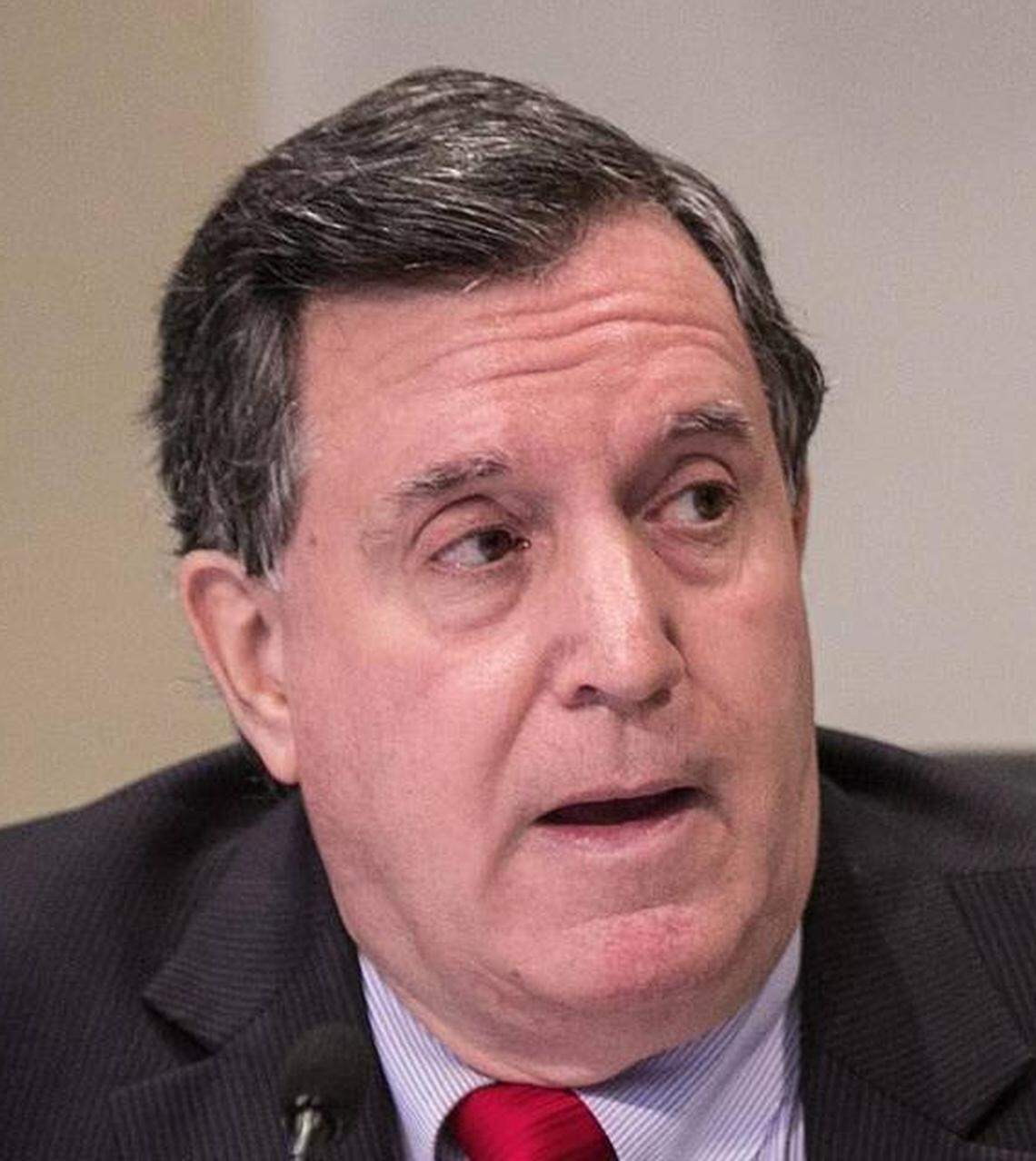 Miami Commissioner Joe Carollo at a Miami Commission meeting in August.