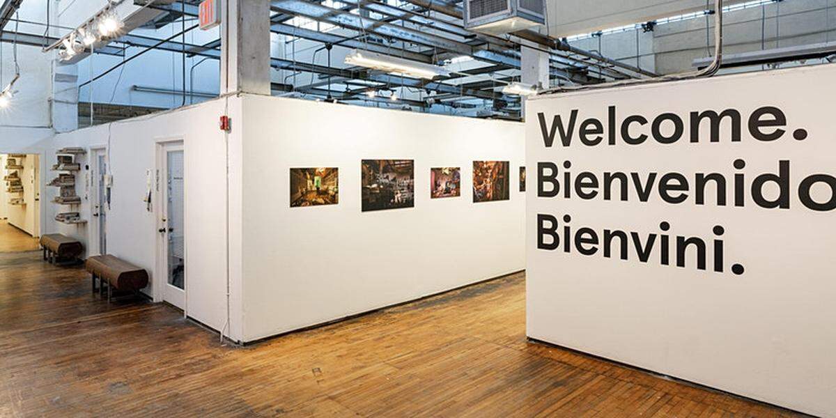 The Bakehouse Art Complex in Wynwood features a variety of artists’ work in a converted bakery building.