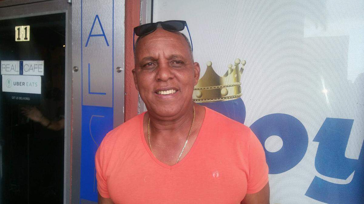 REY VICENTE ANGLADA durante una reciente visita a Miami.