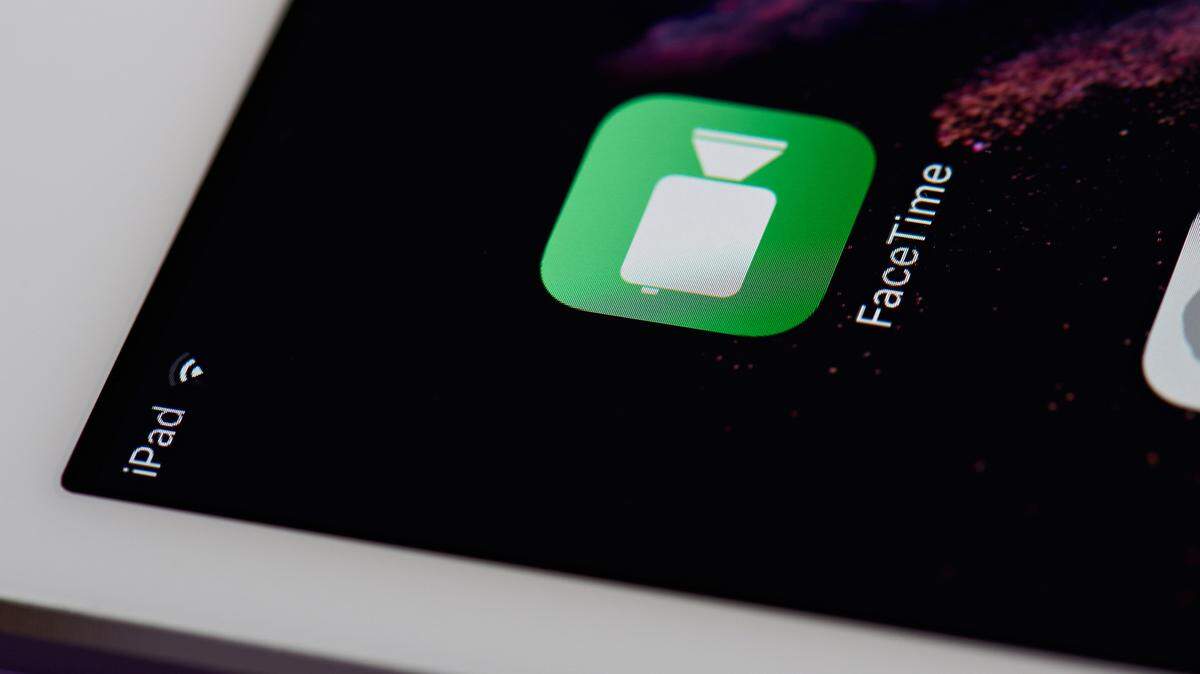 Foto de archivo de la aplicación de videollamadas “FaceTime” del gigante tecnológico Apple. (Dreamstime / TNS)