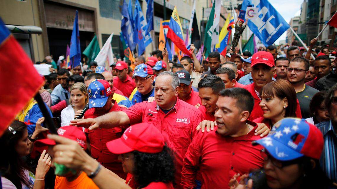 Diosdado Cabello, a high-ranking official in the Nicolas Maduro administration, was sanctioned by the European Union earlier this year.